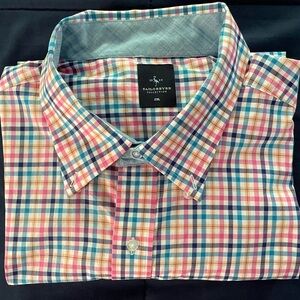 TailorByrd button down short sleeve shirt.